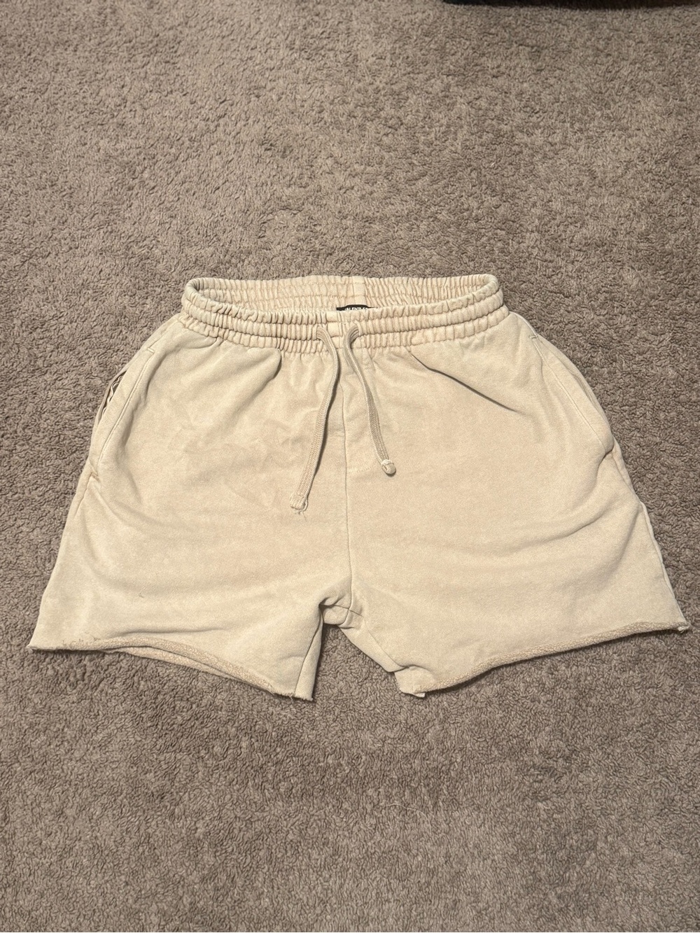 TALENTLESS Sandstone Drawstring Sweat Shorts